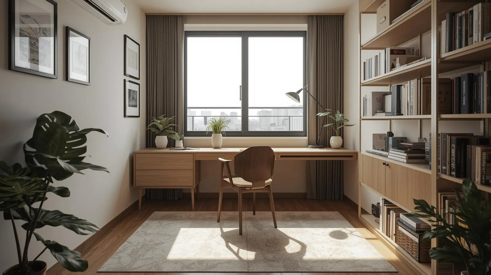 채광이 좋은 아늑한 주거 공간