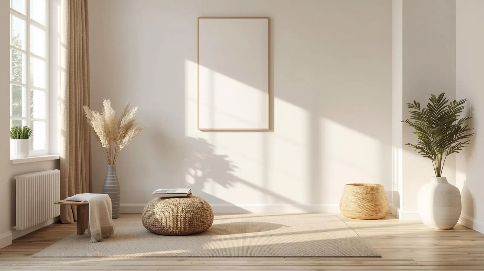 청소 후 정돈된 아파트 실내